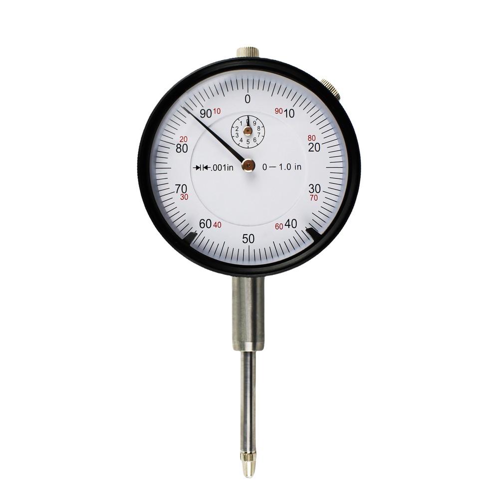 HFS(R) 1″ X 0.001″ Dial Indicator Lathe Tool High Precision 1/4″ Hole 1 Inch