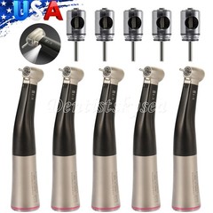 Standard Head Dental 1:5 Fiber Optic Low Speed Handpiece Contra Angle Cartridge