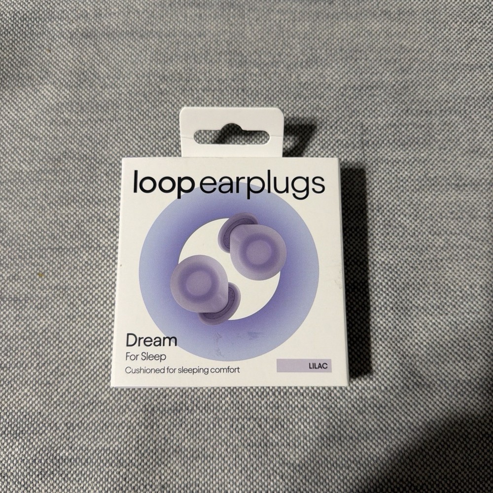 Loop Earplugs – Dream for Sleep (Lilac), Cushioned For Comfort, Napping Snoring