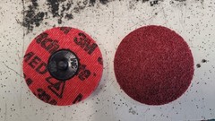 Lot 75 3” 3M Scotch-Brite Roloc TR PRECISION Surface Conditioning Disc Medium