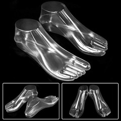 1 Pair Model Feet Mannequin Female Feet Great For Shoes, Jewelry, Ankle Display