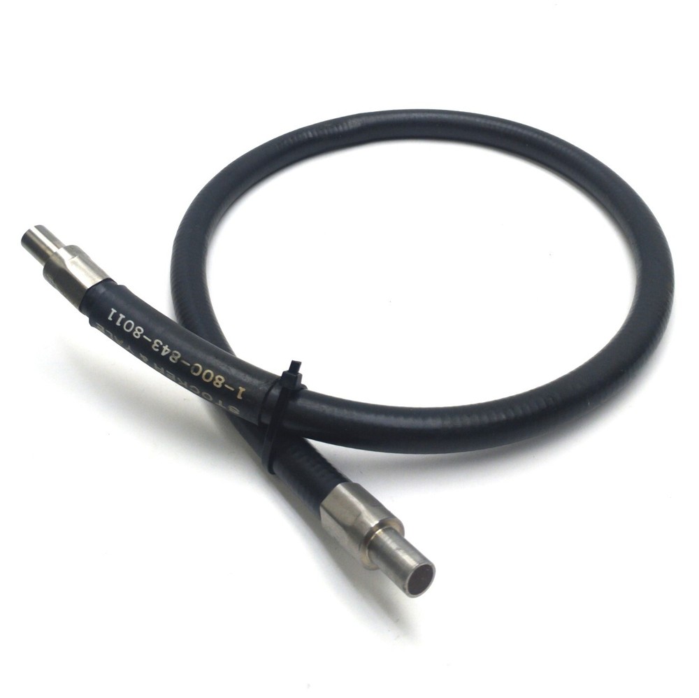 Stocker & Yale Fiber Optic Cable, 2′ Long, ø5/16″ Input/Output, 1/4″ Bundle