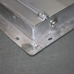 Dayton Motorized Control Damper 3HHP3, 12″ Square, 100-240V AC, Belimo Actuator