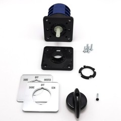 30 Amp Transfer Switch,Shore-Off-Gen Rotary Switch for RV,Motorhome,Truck,Boat