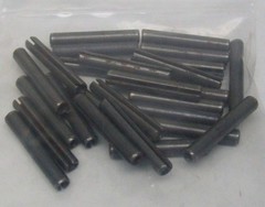 PACK OF 25 NOS 5/32″ X 1″ PLAIN STEEL SPRING ROLL PINS SLOTTED FREE SHIP NH