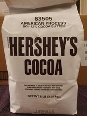 Hershey’s 100% Cocoa Powder TWO 5lb Bags TEN POUNDS Bulk Baking Best By 07/2026