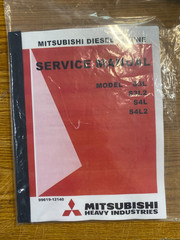 3 4 Diesel Engine Technical Service Manual Mitsubishi S3L S3L2 S4L S4L2 – Paper