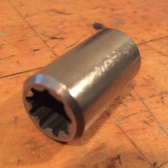 SPX Stone/Fenner 9 Tooth Spline Coupling, 9T, 1 1/4″, Pump, Motor, Shaft,Coupler