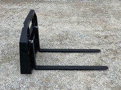 48″ 2,200 Pound Pallet Forks Attachment Fits Mini Skid Steer Toro Dingo Kubota