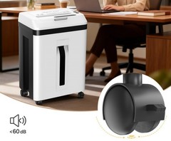QUIETLEMON 150-Sheet Auto Feed Paper Shredder Micro Cut P-5 For Office Home
