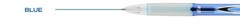 uniball 207 Fashion Retractable Gel Pen, Medium Point (0.7mm), Blue Ink, 6 Pens