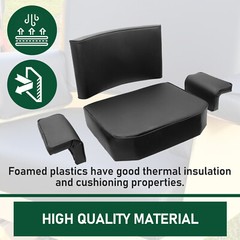 Seat w/Arm Rest+Backrest For JOHN DEERE CRAWLER DOZER 420 430 440 1010 2010