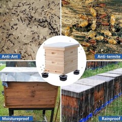 Anti-Ant Beehive Stands , Sturdy Beehive Feet Stands , Beehive Base Beekeeping