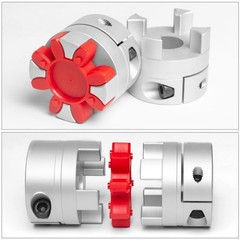 3mm 4mm 5mm 6mm 7mm 8mm CNC Flexible Plum Coupling Shaft Coupler Connect D14 L22