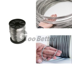 A2 Stainless Steel Wire Hard/Soft Cable 0.1/0.2mm~1mm/1.2mm/1.5mm/2mm/2.5mm/3mm