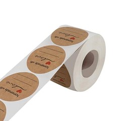 Jam and Jelly Jar Labels Canning Labels for Mason Jars More(2″ Round 500/roll)