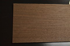 Wenge Raw Wood Veneer Sheet 7.5 x 31 inches 1/42nd thick 4684-39