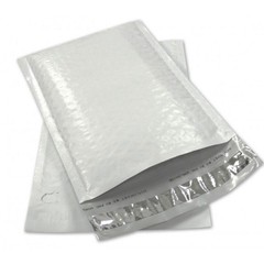 Sales4Less #000 Poly Bubble Mailers 4X8 Inches Padded 4×8 Pack of 50, White
