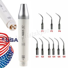 Dental Ultrasonic LED Scaler Handpiece / Scaling Perio TIPS Fit EMS Refine