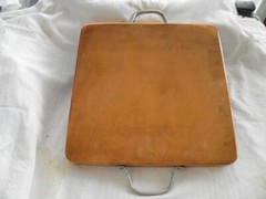 20″ X 20″ X 4″ COPPER COOKING/SERVING PAN/TRAY