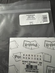 Thom Browne x Barneys New York Sticky Notes In Paper – Sealed / New! Fast Ship!