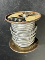 NASSAU B STEARINE CORE SOLDER 2.5 LB ROLL VINTAGE MADE IN USA