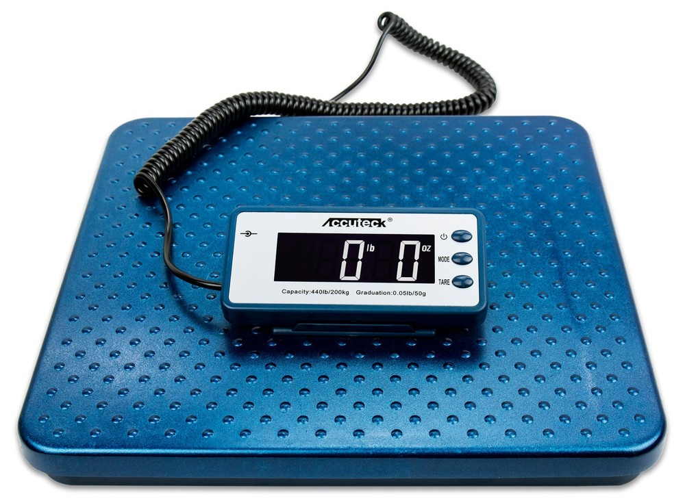 Accuteck 440lb Heavy Duty Digital Metal Industry Shipping Postal Scale