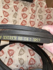 BF Goodrich BB 124-2 ORSP Hex Belt, BB, (0.656in x 128.6in OC) New Old Stock
