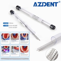 AZDENT Dental Orthodontic Lingual Retainer Wire Flat Straight Twist Wires