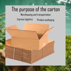 12x10x4 inch Brown Kraft Corrugated Cardboard Home Mailing, Packaging 25/50 Pack