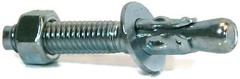 Concrete Wedge Anchors Zinc Plated Masonry Anchors – 7/8″-9 x 8″ – Qty-1