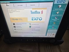 EXFO FTB-400 GP-402 Universal Fiber Optic Test System Mainframe – Tested