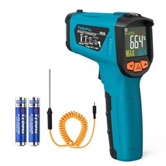 Infrared Thermometer, -58°F to 1472°F(-50~800°C), Non-Contact Digital Laser T…