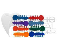 ELASTIC LIGATURE MINI TIES ( 1.000 PCS ) Latex free Orthodontic Made un USA