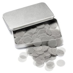 200 PCS 5/8 Inch Stainless Steel Pipe Screens, 0.625 (Pack of 200)