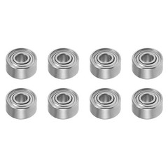 10PCS 681XZZ Ball Bearing Double Shield ABEC-3 Bearings 1.5x4x2mm