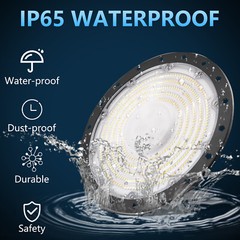 12 Pack 200W UFO LED High Bay Light Shop Warehouse Industrial Factory Commercial