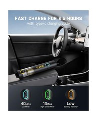 Fanttik Slim V8 APEX Car Vacuum, 4-in-1 Portable Mini Cordless Vacuum with 19…