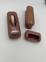 Vintage Eldon Office Products Desk Set 1980s Tape Dispenser Stapler Cup Lot
