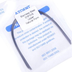 AZDENT Dental Orthodontic Rectangular Arch Wire Stainles Steel Ovoid/Nature Form