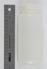 Nalgene 500mL 16oz Wide Mouth HDPE Sample Bottle Set of 10