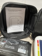 Greater Goods 0040 Bluetooth Arm Blood Pressure Monitor, Adult Large Cuff