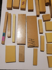 Hydlar Z End Cuts Various Sizes 5 1/2 Pounds of Materials in Lot