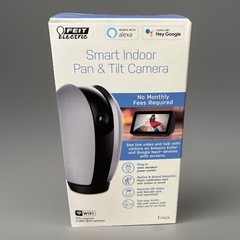 Feit Electric Indoor 1080P HD Pan/Tilt Smart Wifi Security Camera – NEW (SEALED)