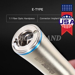 Dental 1:1 LED Fiber Optic Handpiece Internal Spray Contra Angle sandent