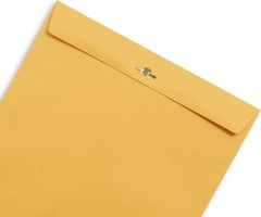100 Pcs CLASP ENVELOPES 10×13 28lb Kraft Shipping Mailing Gummed Business Manila