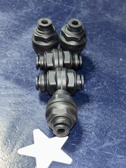 (5) 5/32” 4mm PARKER LEGRIS 3116 04 00 Push-Fit Union 5/32 in PTC Bulkhead 5pcs