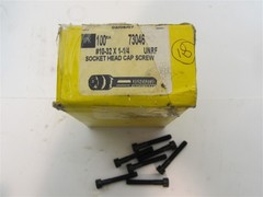 Holo-Krome,73046,10-32 x 1-1/4 Socket Head Screw,Alloy Steel,Black Oxide