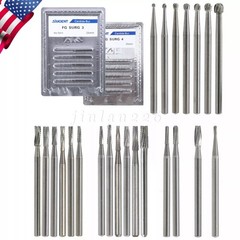 Dental Surgical Burs Round Long 4 556 557 558 330 Carbide Burr High Speed 25mm