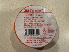 NEW 3M Scotch Vinyl Color Coding Electrical Tape 1700C Rainbow Multi-Color8 Pack